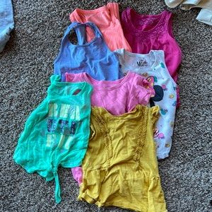 Girls tank tops. Size 4/5